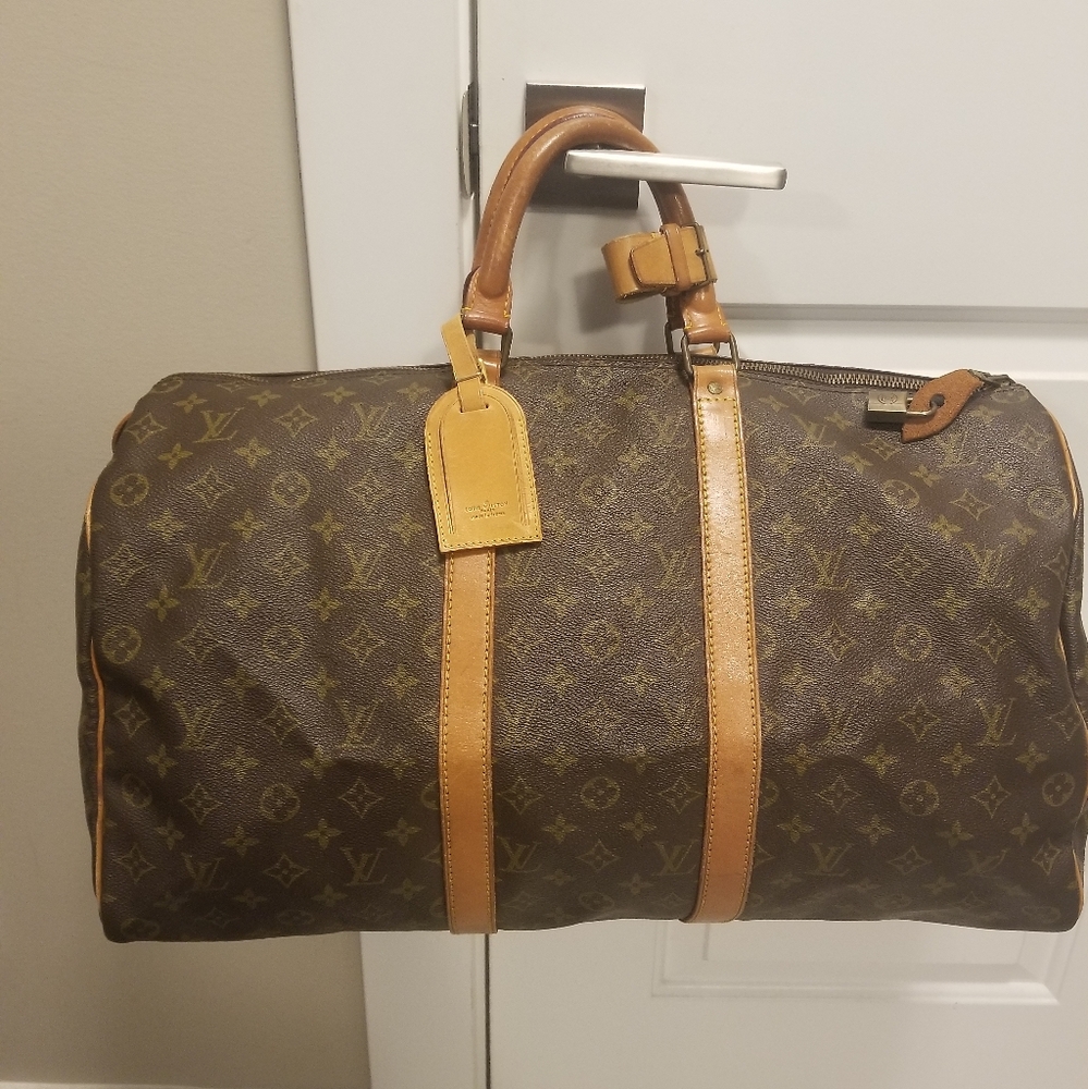 ❌‼SOLD‼❌-LV Keepall 50 w/COA - Vintage Monogram
